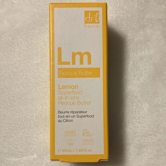dr botanicals Lemon Superfood Rescue Butter & Coffee & Walnut Facial Exf… - Picture 2 of 12
